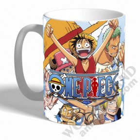Аниме кружка Ван Пис - персонажи / One Piece 